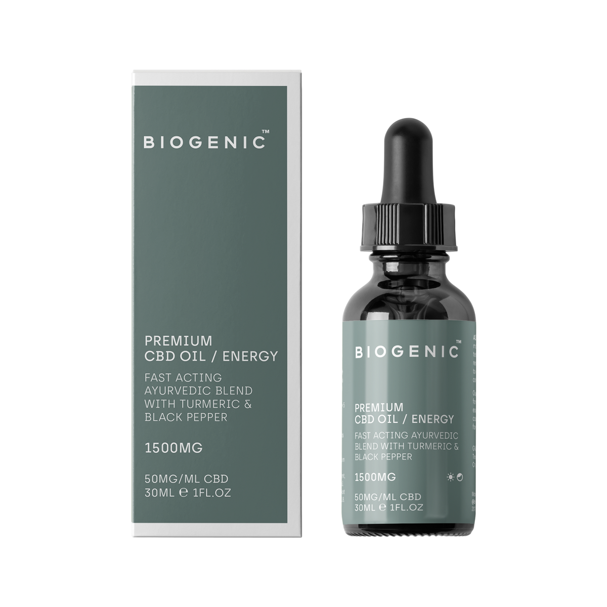 Premium CBD Oil Calm / 2000mg / 15ml – Biogenic CBD